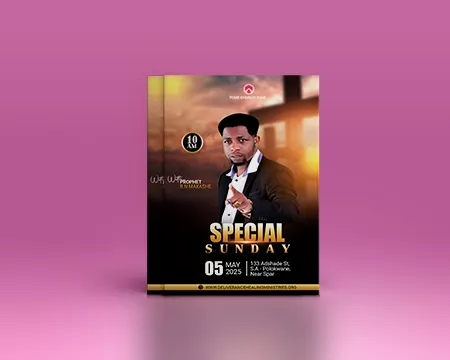 Free Church Event Flyer Template PSD by ARIDESIGN